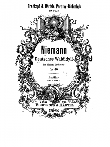 Niemann - German Forest Idyll - Score