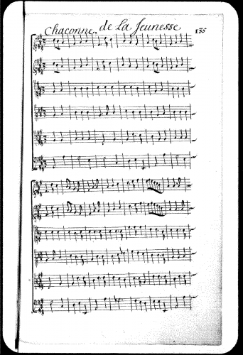 Lalande - Ballet de la Jeunesse - Selections - Chaconne à 62 variations