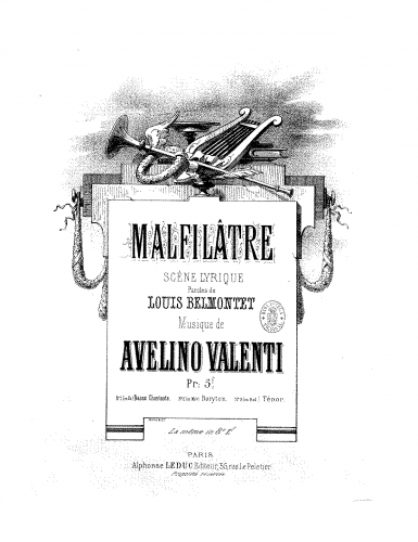 Valenti - Malfilâtre - Score