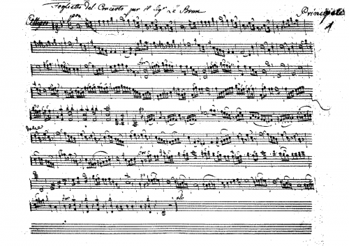 Rolla - Violin Concerto, BI 525 - Solo Violin
