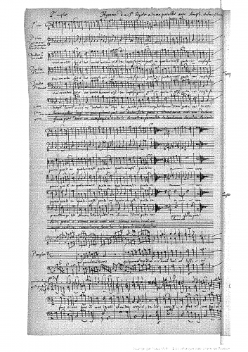 Charpentier - Veni creator Spiritus H.54 - Score