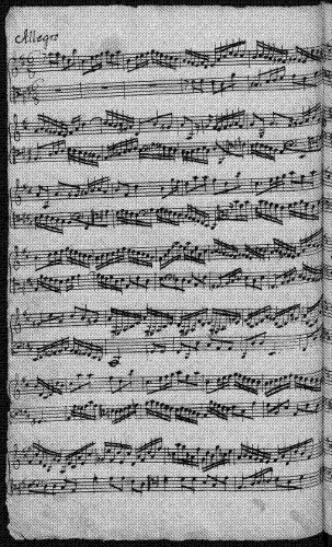 Kirnberger - Fugue in D major - Score