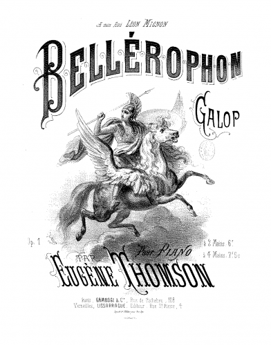 Thomson - Bellérophon - Score