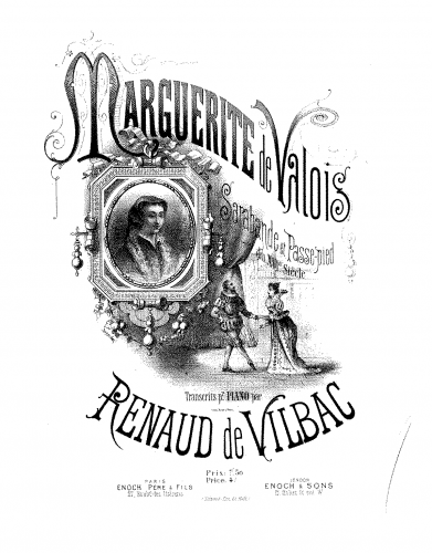 Vilbac - Marguerite de Valois - Score