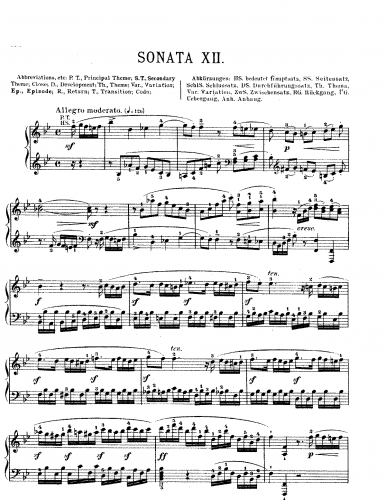 Müller - Piano Sonata - Score