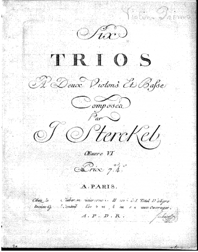Sterkel - 6 String Trios