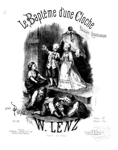 Lenz - Le baptême d'une cloche - Score