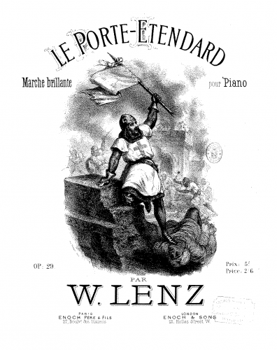 Lenz - Le porte-étendard - Score