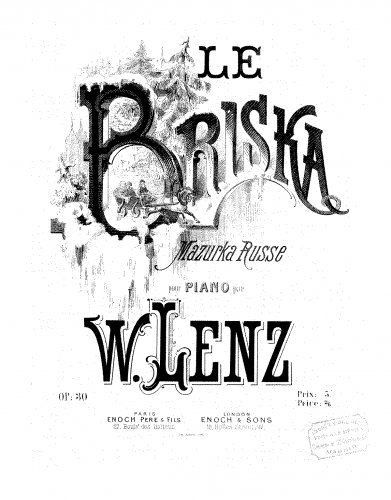 Lenz - Le briska - Score