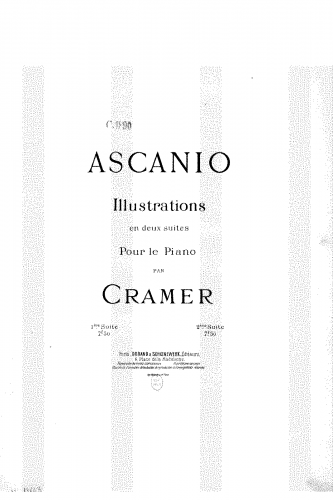 Cramer - Illustrations sur Ascanio - Score