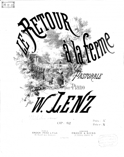 Lenz - Le retour à la ferme - Score