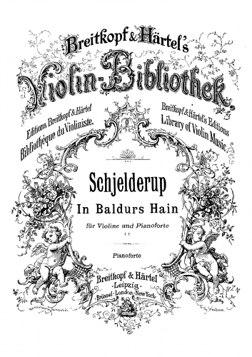 Schjelderup - In Baldurs Hain - Score