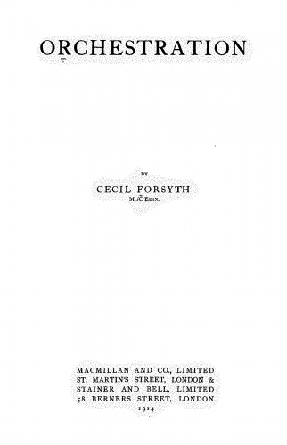 Forsyth - Orchestration - Complete Book