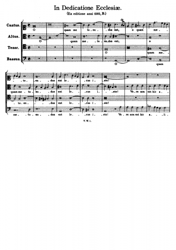 Victoria - O quam metuendus est - Scores and Parts - Score