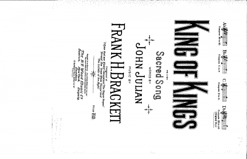 Brackett - King of Kings - Score