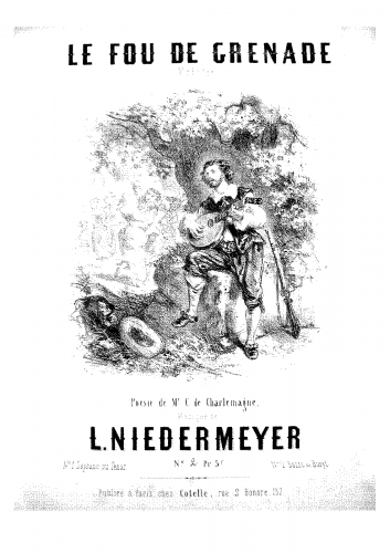 Niedermeyer - Le fou de Grenade - Score