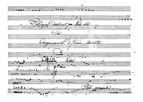 Rolla - Introduzione e Divertimento per Viola Sola con accompagnamento di Grande Orchestra - Viola Part