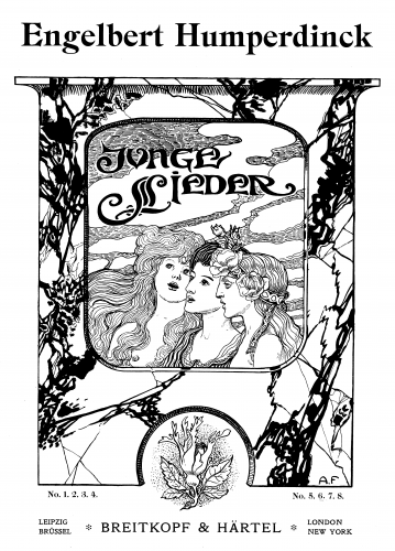 Humperdinck - Junge Lieder - Score