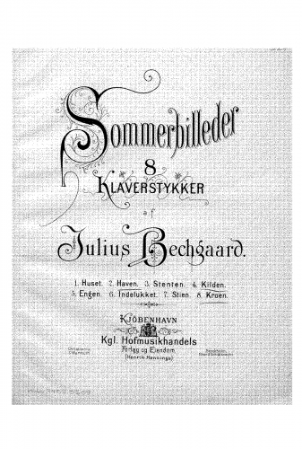 Bechgaard - Sommerbilleder - Score