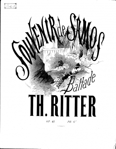 Ritter - Souvenir de Samos - Score