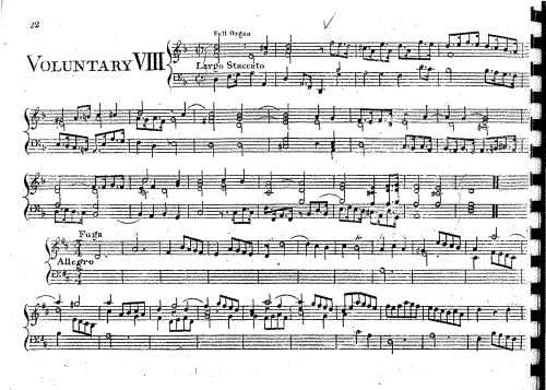 Goodwin - Voluntary VIII - Score