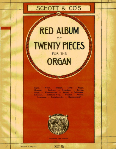 Ravina - Adoremus - For Organ (Westbrook) - Score