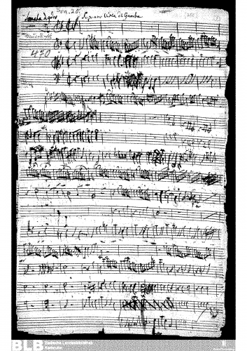 Molter - Sonata à quadro in F major