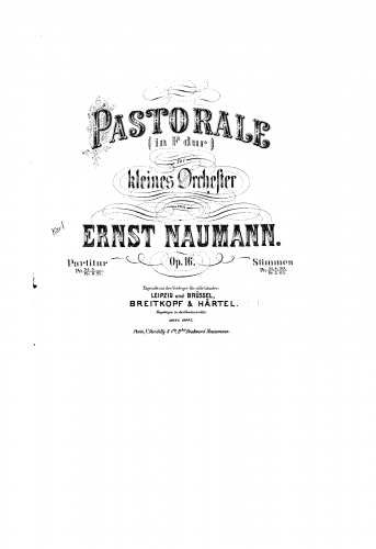 Naumann - Pastorale - Score