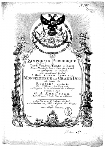 Kreusser - Simphonie Périodique in C major