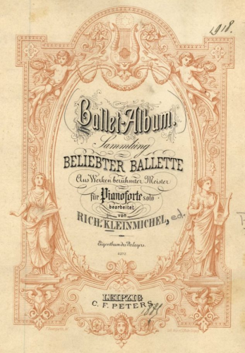 Kleinmichel - Ballet-Album - score