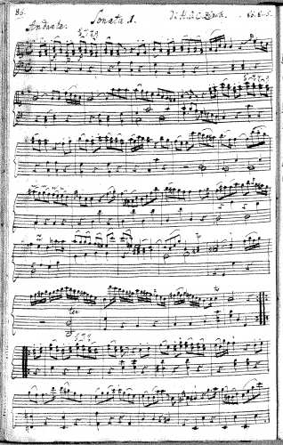 Zinck - Piano Sonata in C major - Score
