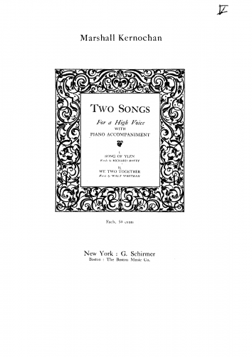 Kernochan - 2 Songs - 2. We Two Together