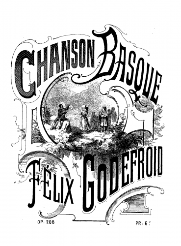 Godefroid - Chanson basque - Score