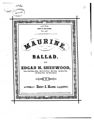 Sherwood - Maurine - Score
