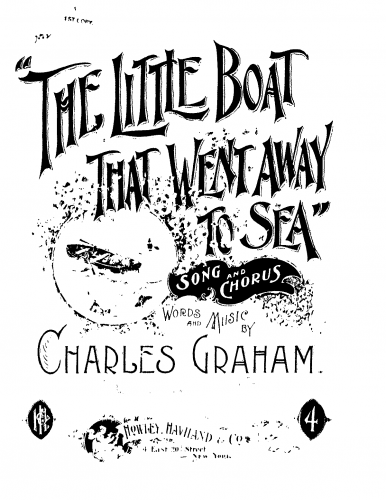 Graham - The Little Boat That Went Away to Sea - Score