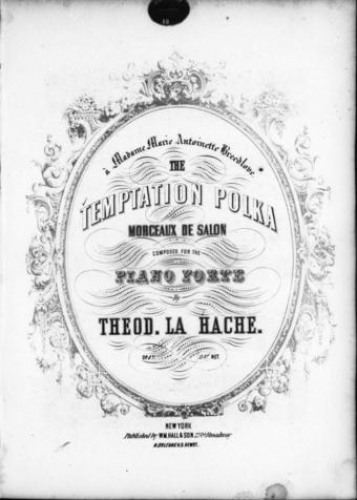 La Hache - Temptation Polka - Score