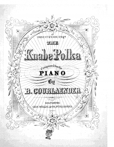 Courlander - The Knabe Polka - Score