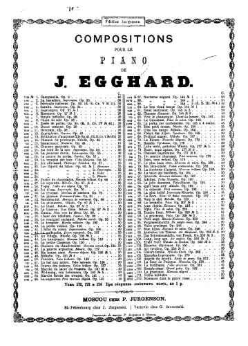 Egghard - La galleguita - Score
