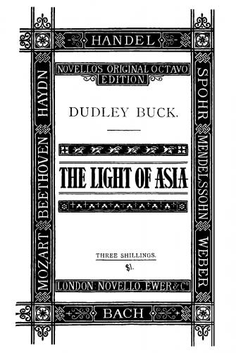 Buck - The Light of Asia - Vocal Score - Score