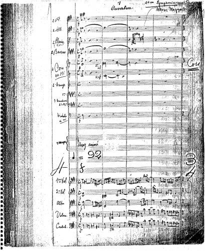 Magnard - Symphony No. 2, Op. 6 - Complete Orchestral Score