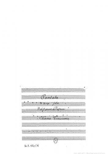 Bassani - Cantate a voce sola - Volume 3