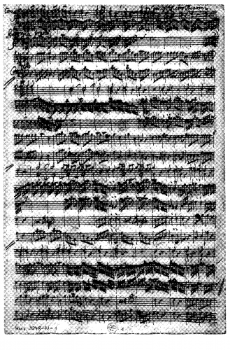 Chiarini - Sinfonia in D major - Score