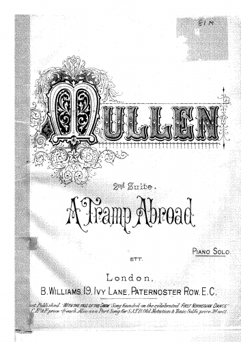 Mullen - A Tramp Abroad - Suite No. 2