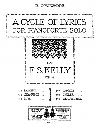 Kelly - A Cycle of Lyrics