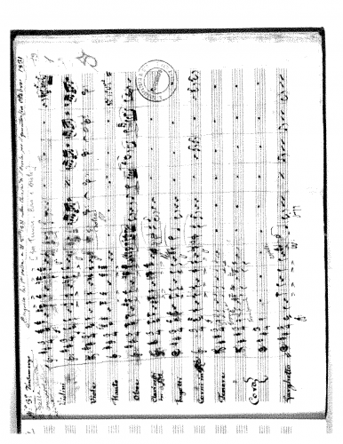 Pappalardo - Tantum Ergo No. 3 in D major - Score