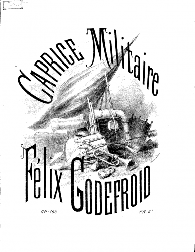 Godefroid - Caprice militaire - Score