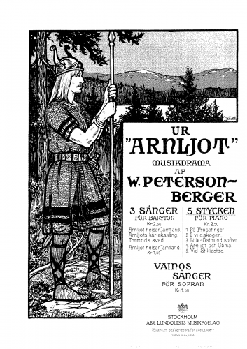 Peterson-Berger - Ur Arnljot - Score