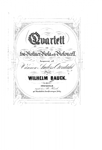 Bauck - String Quartet