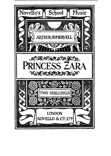 Somervell - Princess Zara - Vocal Score - Score
