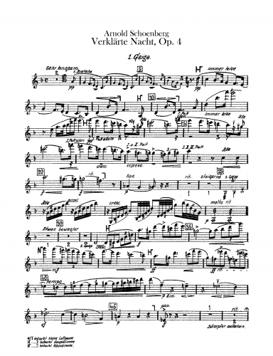 Schoenberg - Verklärte Nacht, Op. 4 - Revised Version (String Orchestra)